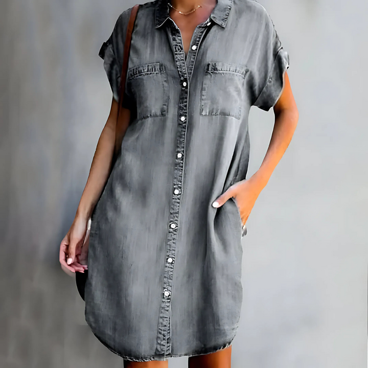 Adaline | Vestido de Verano con Cobertura para el Abdomen