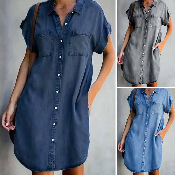Adaline | Vestido de Verano con Cobertura para el Abdomen