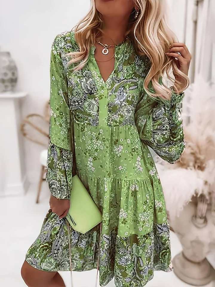 Jayne | Vestido Boho Estampado