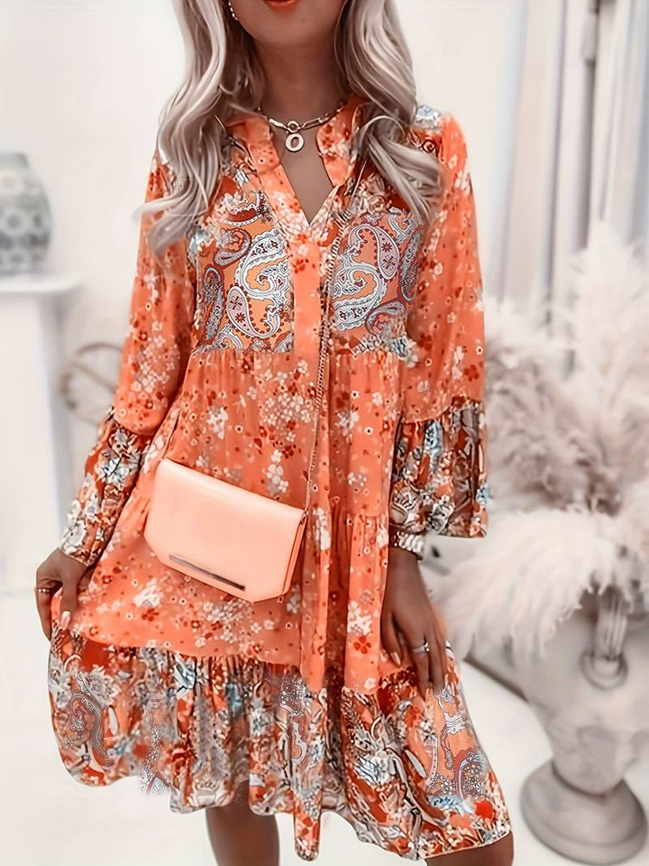 Jayne | Vestido Boho Estampado