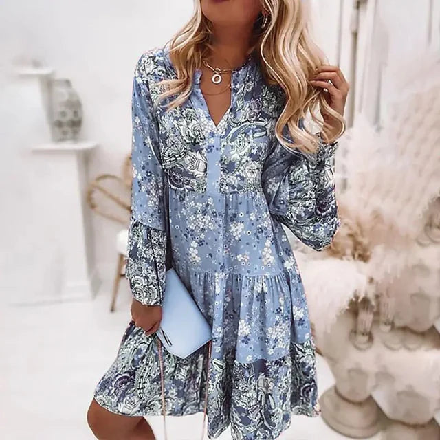 Jayne | Vestido Boho Estampado