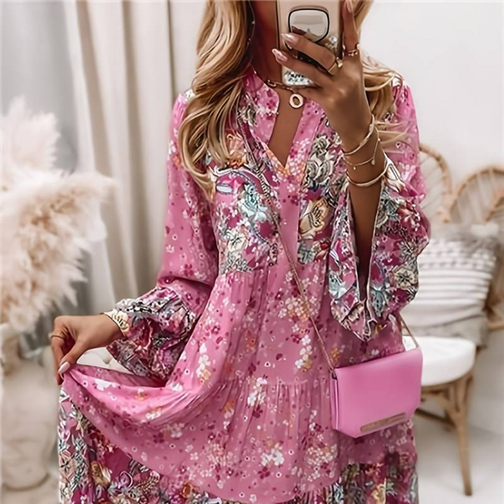 Jayne | Vestido Boho Estampado