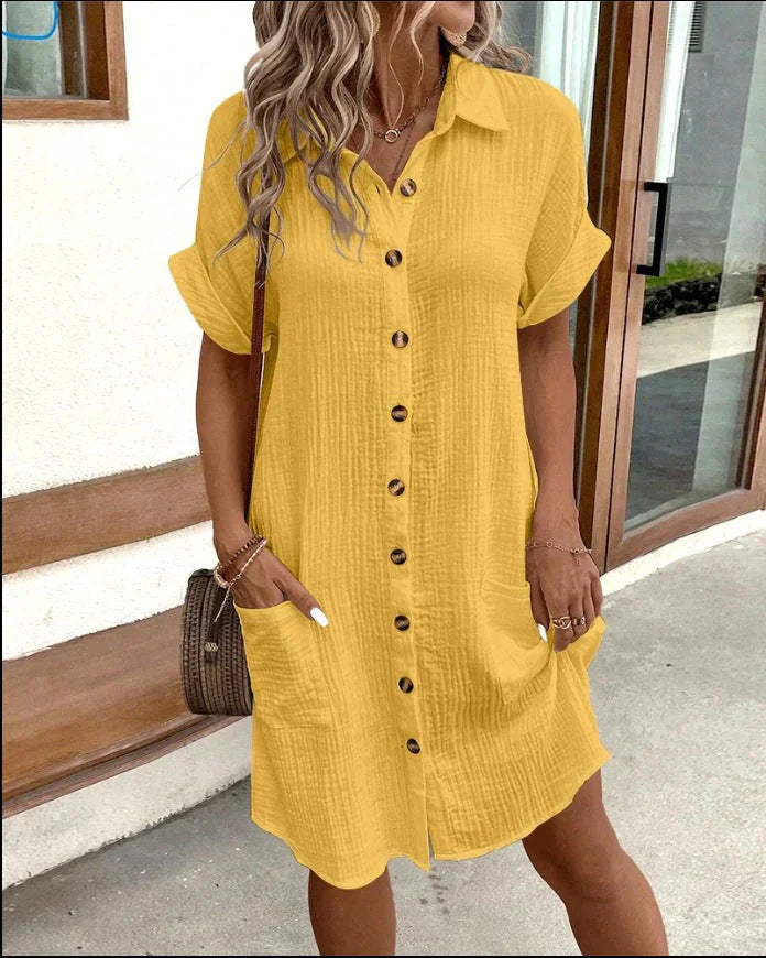 Mandy | Vestido Tipo Polo con Estilo