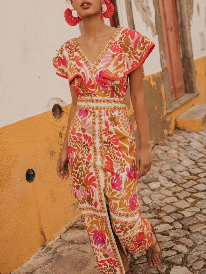 Jessa | Vestido Maxi de Colores